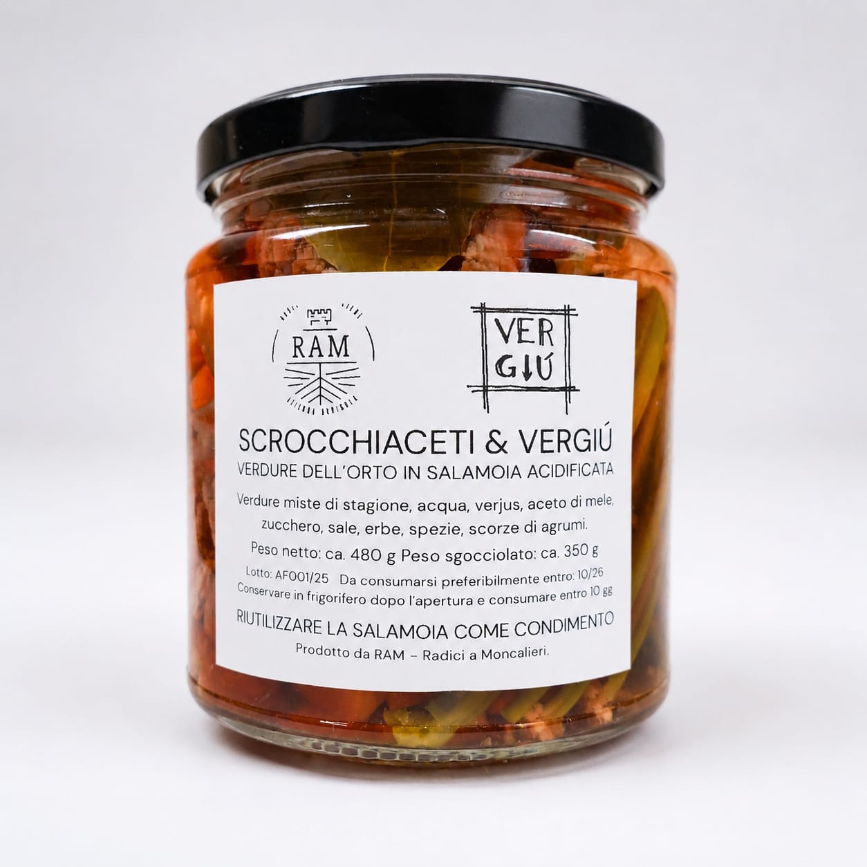 Scrocchiaceti e Vergiù 350gr