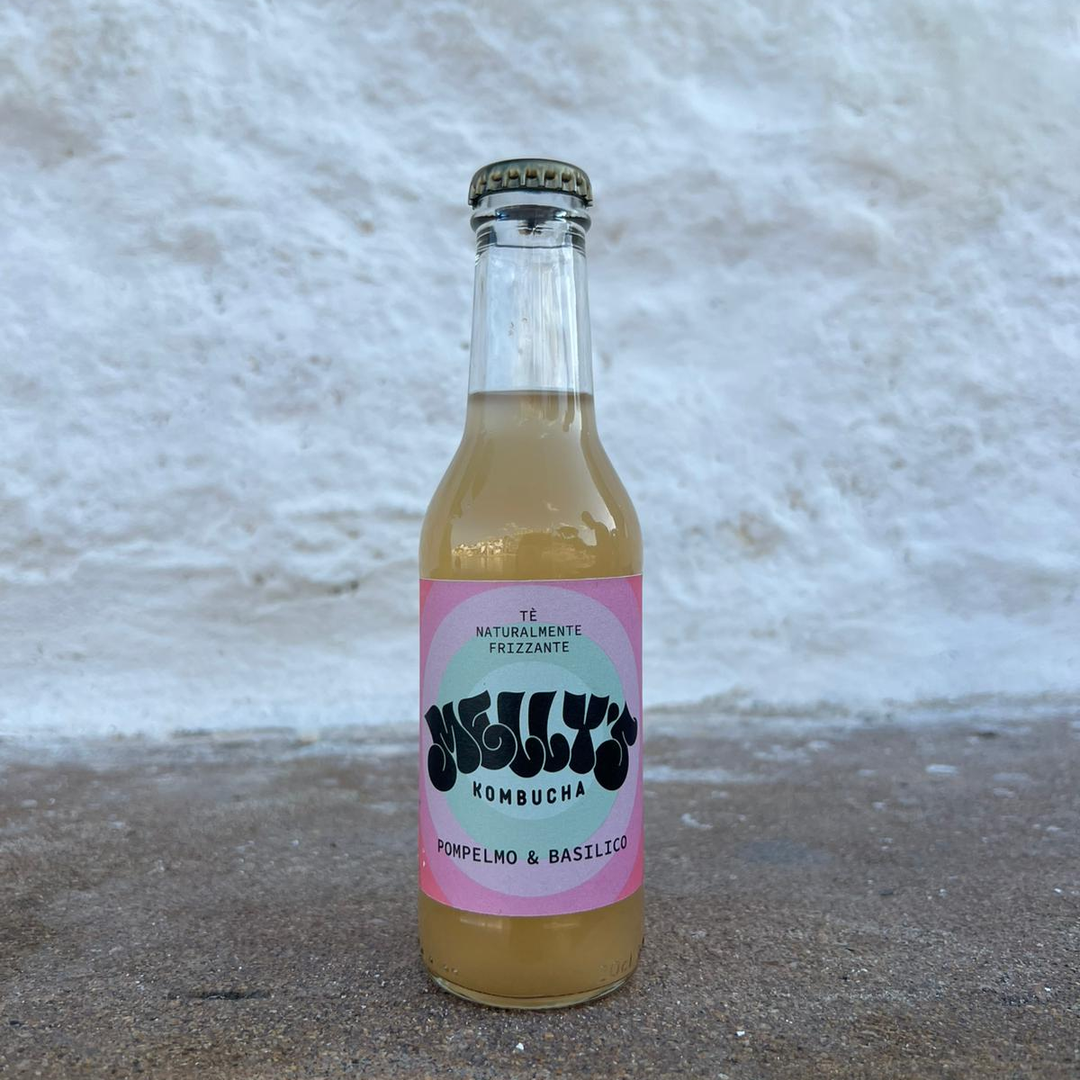 Kombucha Pompelmo e Basilico